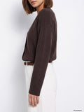 Tiffosi Cardigan Donna 10067373 - Marrone