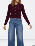Tiffosi Cardigan Donna 10067407 - Bordeaux