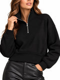 Tiffosi Felpa Zip Donna 10067425 - Nero