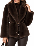 Tiffosi Pelliccia Donna 10067841 - Marrone