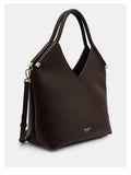 Twin Set Borsa a Tracolla Donna 262TB7030 Darkness Brown - Marrone