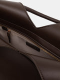 Twin Set Borsa a Tracolla Donna 262TB7030 Darkness Brown - Marrone