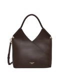 Twin Set Borsa a Tracolla Donna 262TB7030 Darkness Brown - Marrone