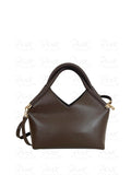 Twin Set Borsa a Mano Donna 262TB7034 Darkness Brown - Marrone