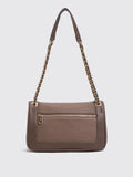 Twin Set Borsa a Tracolla Donna 262TB7044 Castagno - Beige