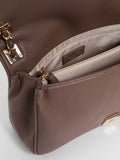Twin Set Borsa a Tracolla Donna 262TB7044 Castagno - Beige