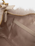 Twin Set Borsa a Tracolla Donna 262TB7250 Animal Shade Casha/brown - Avorio