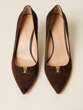 Twin Set Decollete Donna 262TCP018 Darkness Brown - Marrone