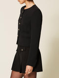 Twin Set Giacca Donna 262TP2040 - Nero