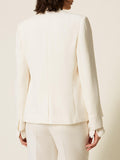 Twin Set Blazer Donna 262TP2044 Madreperla - Bianco