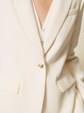 Twin Set Blazer Donna 262TP2044 Madreperla - Bianco