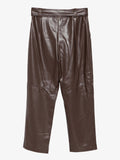 Twin Set Pantalone Capri Donna 262TP2051 Darkness Brown - Marrone