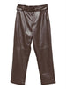 twin set pantalone capri donna 262tp2051 darkness brown marrone 168030899