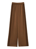 Twin Set Pantalone Palazzo Donna 262TP2133 Darkness Brown - Marrone