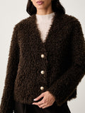Twin Set Giaccone Donna 262TP2201 Darkness Brown - Marrone