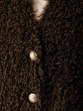 Twin Set Giaccone Donna 262TP2201 Darkness Brown - Marrone