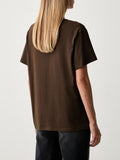Twin Set T-shirt Donna 262TP2303 Darkness Brown - Marrone