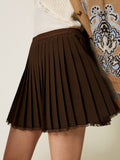 Twin Set Gonna Mini Donna 262TP2351 Darkness Brown - Marrone
