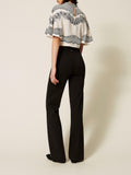 Twin Set Pantalone Chino Donna 262TP2373 - Nero