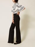 Twin Set Pantalone Chino Donna 262TP2373 - Nero