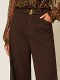 Twin Set Pantalone Carrot Donna 262TP2550 Darkness Brown - Marrone