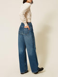 Twin Set Jeans Wide Donna 262TP2590 - Denim