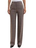 Twin Set Pantalone Chino Donna 262TP2804 Principe Di Galles Brown/parch - Beige