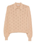Twin Set Polo Donna 262TP3022 Tobacco Brown Chiaro - Beige