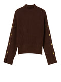 Twin Set Pullover Donna 262TP3170 Darkness Brown - Marrone