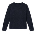 Vero Moda Pullover Vmdoffy Donna 10201022 Navy Blazer W. Black Melange - Blu