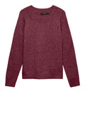 Vero Moda Pullover Vmdoffy Donna 10201022 Windsor Wine W. Black Melange - Bordeaux