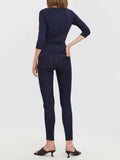 Vero Moda Top Vmpanda Donna 10274133 Navy Blazer - Blu