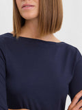 Vero Moda Top Vmpanda Donna 10274133 Navy Blazer - Blu