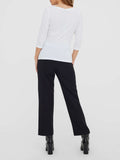 Vero Moda Top Donna 10274133 Bright White - Bianco