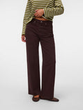 Vero Moda Jeans Wide Vmtessa Donna 10288257 Chocolate Torte - Marrone