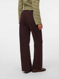 Vero Moda Jeans Wide Vmtessa Donna 10288257 Chocolate Torte - Marrone