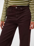 Vero Moda Jeans Wide Vmtessa Donna 10288257 Chocolate Torte - Marrone