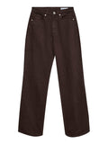 Vero Moda Jeans Wide Vmtessa Donna 10288257 Chocolate Torte - Marrone