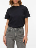 Vero Moda T-shirt Awnaima Donna 10294544 Black - Nero