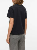 Vero Moda T-shirt Awnaima Donna 10294544 Black - Nero