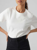 Vero Moda T-shirt Awnaima Donna 10294544 Snow White - Bianco