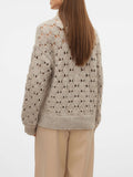 Vero Moda Pullover Donna 10322702 Natural Melange - Avorio
