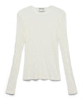 Vero Moda Top Awtessy Donna 10334538 Snow White - Bianco