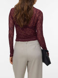 Vero Moda Top Donna 10334538 Catawba Grape - Bordeaux