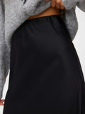 Vero Moda Gonna Longuette Vmmerle Ankle Skirt Donna 10334592 Black - Nero
