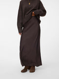 Vero Moda Gonna Longuette Vmmerle Ankle Donna 10334592 Chocolate Torte - Marrone