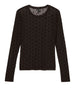 vero moda maglia vmlova donna 10340014 chocolate torte dot flock marrone 163157554