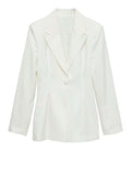 Vero Moda Blazer Vmnancy Ls Fitted Donna 10346908 Cloud Dancer - Bianco