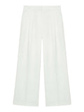Vero Moda Pantalone Straight Vmnancy Donna 10346909 Cloud Dancer - Bianco