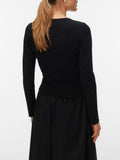 Vero Moda Maglia Donna 10347373 Black Stones - Nero